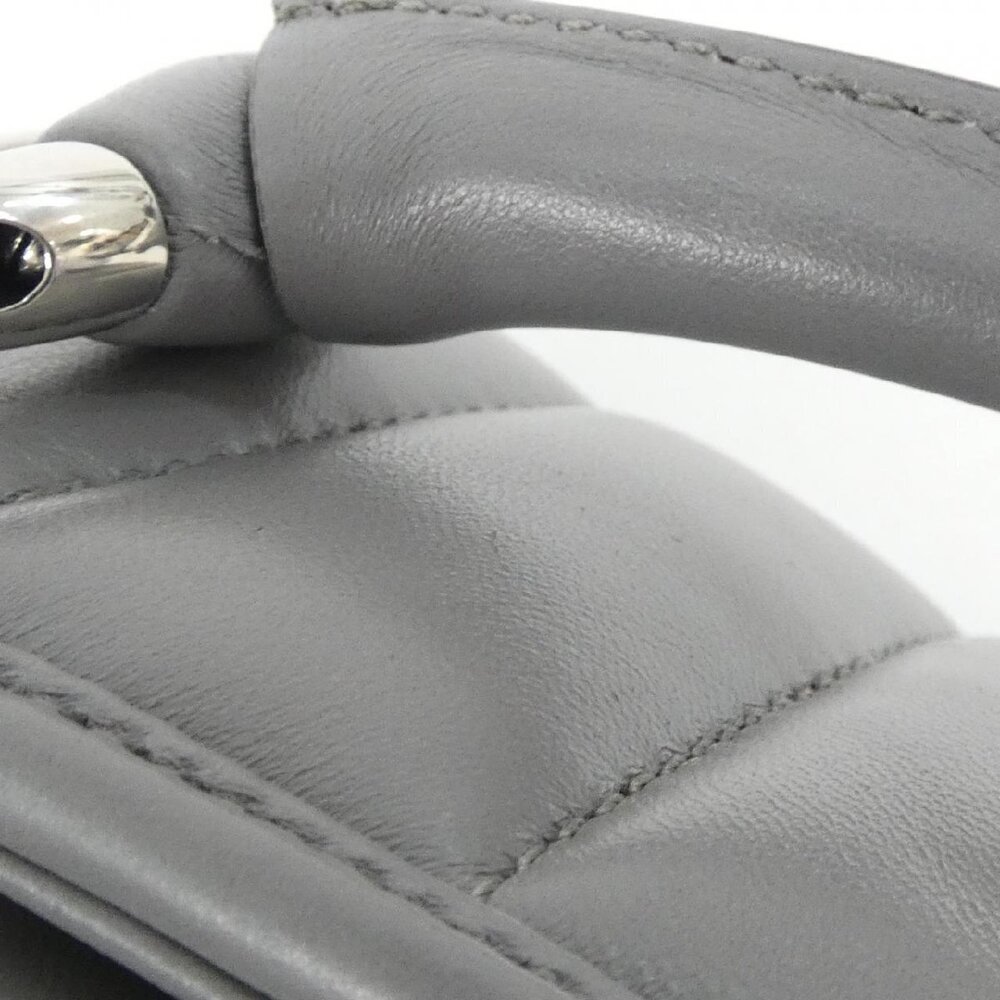 Gucci Horsebit Chain Leather Bag Gray matelasse quilting silver horsebit - Picture 6 of 8